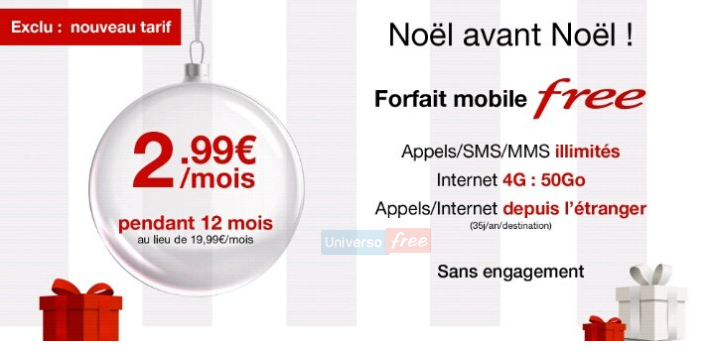 Promo Free Mobile Francia