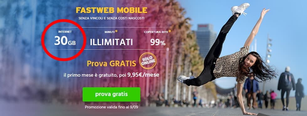 Modifica offerta Fastweb Mobile